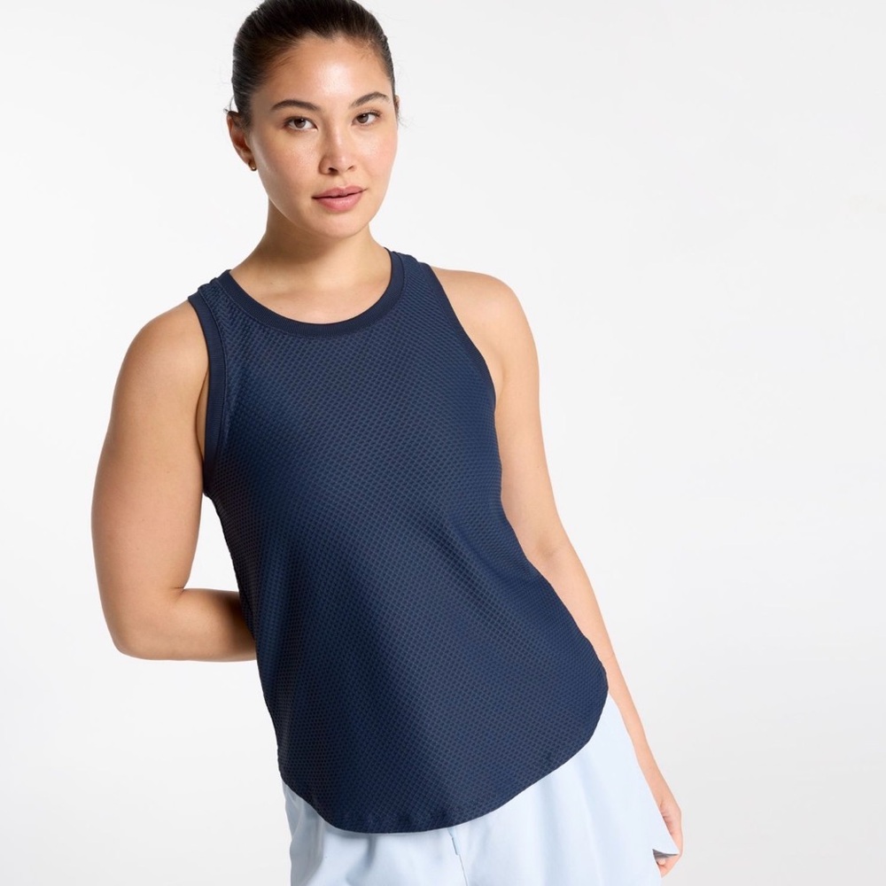 Women's Calia Renew Navy Sleeveless Tank Top, XL